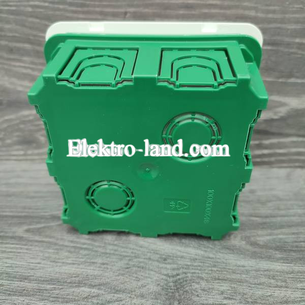 Коробка распределительная для сплошных стен 100X100X50, Schneider Electric (IMT35122)